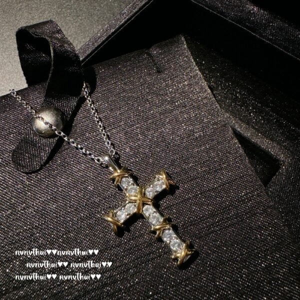 Cross necklace, Jesus